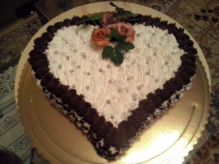 penová torta